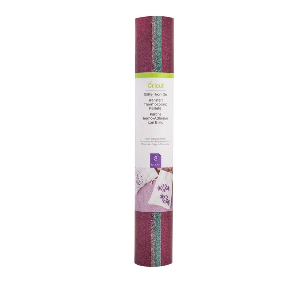 Cricut Glitter Iron-on Vinyl - Glam Squad Sampler - NWT